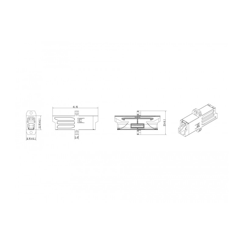 Delock LWL Kupplung E2000 Simplex Buchse zu Simplex Buchse Singlemode grün