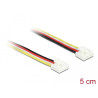 Delock Universal IOT Grove Kabel 4 Pin Stecker zu 4 Pin Stecker 5 cm
