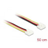Delock Universal IOT Grove Kabel 4 Pin Stecker zu 4 Pin Stecker 50 cm