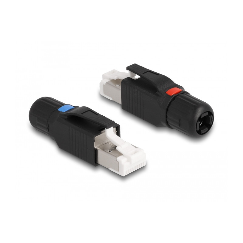 Delock RJ45 Stecker feldkonfektionierbar Cat.6A