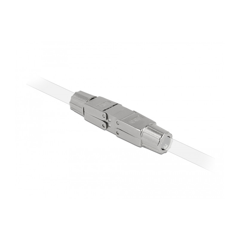 Delock Verbinder für Netzwerkkabel Cat.6 STP werkzeugfrei