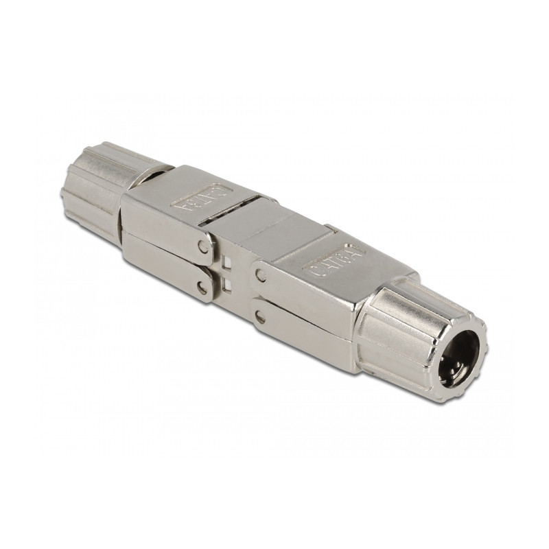 Delock Verbinder für Netzwerkkabel Cat.6A STP werkzeugfrei