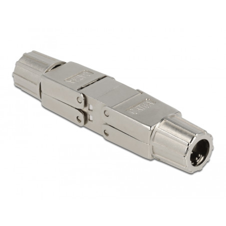 Delock Verbinder für Netzwerkkabel Cat.6A STP werkzeugfrei