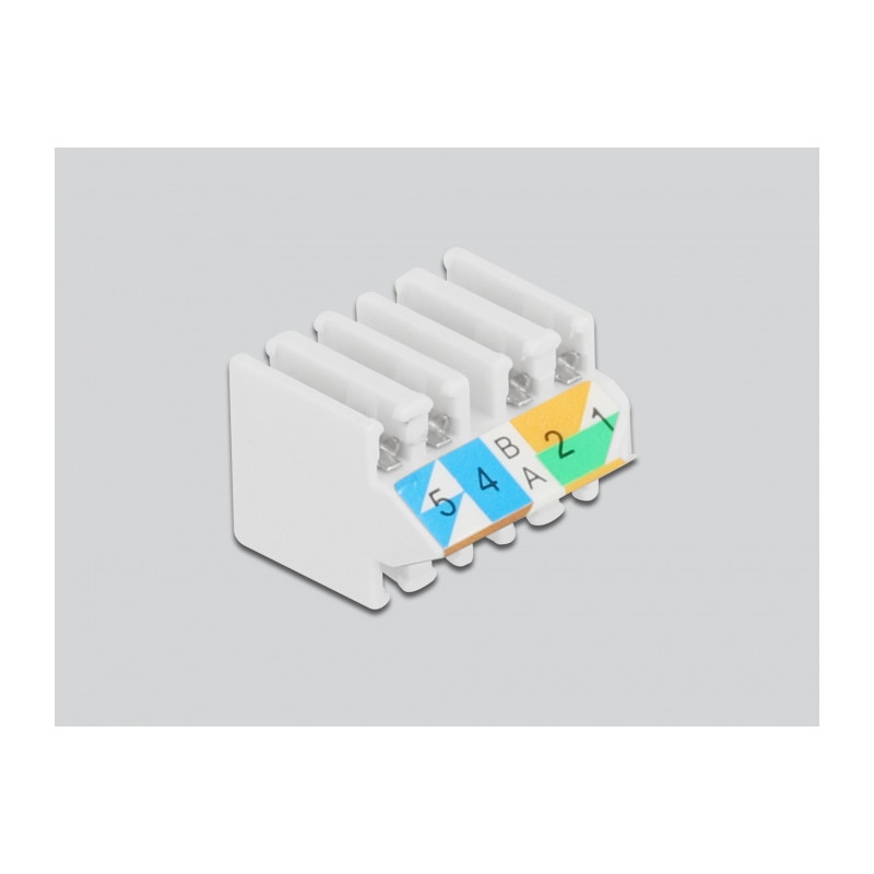 Delock RJ45 Stecker Cat.6 UTP werkzeugfrei