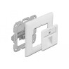 Delock Keystone Anschlussdose 1 Port kompakt