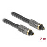 Delock TOSLINK Kabel Standard Stecker - Stecker 2 m