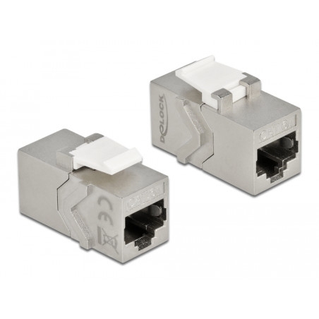 Delock Keystone Modul RJ45 Buchse zu RJ45 Buchse Cat.6A
