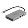 Delock USB Type-C™ Dockingstation 4K - Dual HDMI MST / USB 3.2 / SD / LAN / PD 3.0