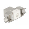 Delock Keystone Modul RJ45 Buchse zu LSA Cat.6A werkzeugfrei geschirmt