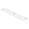 Delock Kabelbinder mit Befestigungsöse L 160 x B 4,8 mm weiß 10 Stück