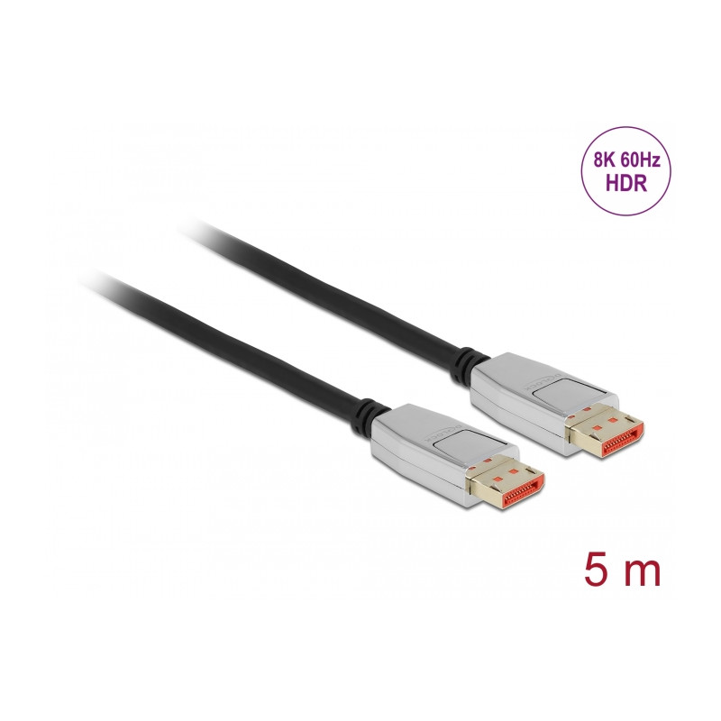 Delock DisplayPort Kabel 8K 60 Hz 5 m
