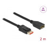 Delock DisplayPort Verlängerungskabel 8K 60 Hz 2 m