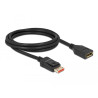 Delock DisplayPort Verlängerungskabel 8K 60 Hz 2 m