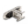 Delock RJ45 Verbinder LSA zu LSA mit Knickschutztülle Cat.8.1 werkzeugfrei