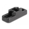 Delock Keystone LSA Set mit Auflegehalterung RJ45 / RJ11 Cat.6 schwarz