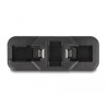 Delock Keystone LSA Set mit Auflegehalterung RJ45 / RJ11 Cat.6 schwarz