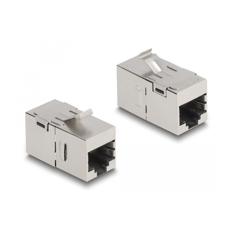 Delock Keystone Modul RJ45 Buchse zu RJ45 Buchse Cat.6A