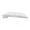 Delock USB Tastatur 2,4 GHz kabellos weiß (flach)