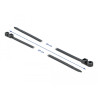 Delock Kabelbinder mit Befestigungsöse L 400 x B 7,6 mm schwarz 10 Stück