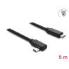 Delock Aktives Optisches Kabel USB 10 Gbps USB Type-C™ Stecker zu Stecker gewinkelt 5 m