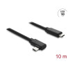 Delock Aktives Optisches Kabel USB 10 Gbps USB Type-C™ Stecker zu Stecker gewinkelt 10 m
