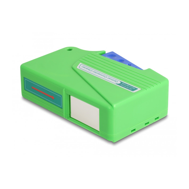 Delock LWL Reinigungskassette für Steckverbinder mit 1,25 und 2,50 mm Hülse
