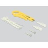 Delock Desktop Patchpanel 12 Port Cat.6 grau