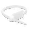 Delock Kabelbinder mit Beschriftungsfeld L 190 x B 4,8 mm weiß 10 Stück