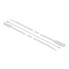 Delock Kabelbinder mit Beschriftungsfeld L 300 x B 4,8 mm weiß 10 Stück
