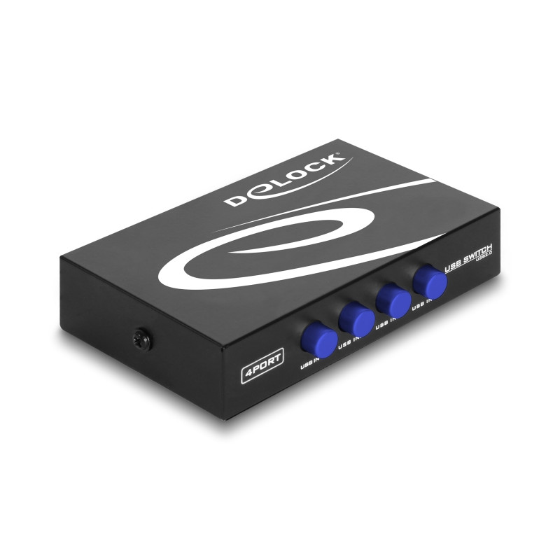 Delock Umschalter USB 2.0 4 Port manuell