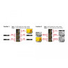 Delock Umschalter Audio / Video 4 Port manuell bidirektional