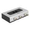 Delock Umschalter BNC 2 Port manuell bidirektional