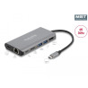 Delock USB Type-C™ Dockingstation 4K - HDMI / DP / USB / SD / LAN / PD 3.0
