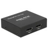 Delock DisplayPort 1.2 Splitter 1 x DisplayPort in - 2 x DisplayPort out 4K