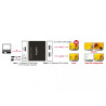 Delock DisplayPort 1.2 Splitter 1 x DisplayPort in - 2 x DisplayPort out 4K