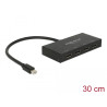 Delock DisplayPort 1.2 Splitter 1 x mini DisplayPort in - 4 x DisplayPort out 4K
