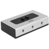 Delock Umschalter Klinke 3,5 mm 2 Port manuell bidirektional