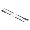 Delock Kabelbinder mit Beschriftungsfeld L 300 x B 4,8 mm schwarz 10 Stück