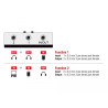 Delock Umschalter Klinke 3,5 mm 2 Port manuell bidirektional