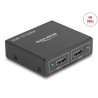 Delock HDMI Splitter 1 x HDMI in - 2 x HDMI out 4K