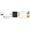Delock HDMI Splitter 1 x HDMI in - 2 x HDMI out 4K