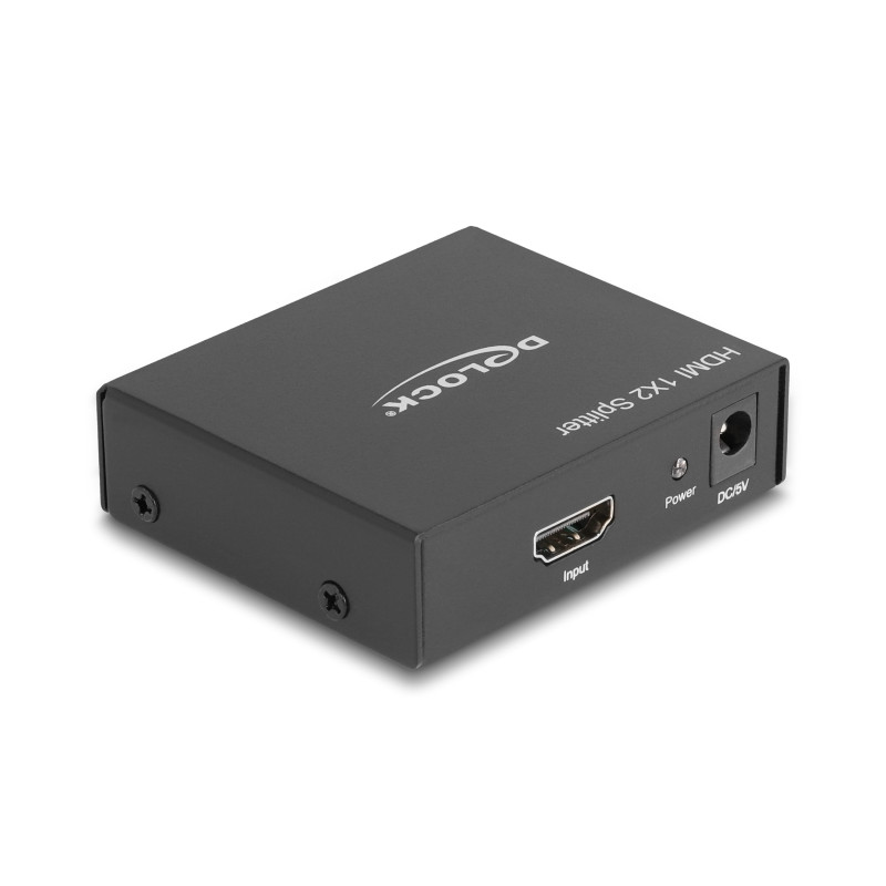 Delock HDMI Splitter 1 x HDMI in - 2 x HDMI out 4K