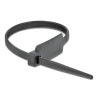 Delock Kabelbinder mit Beschriftungsfeld L 300 x B 4,8 mm schwarz 10 Stück
