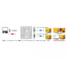 Delock USB Type-C™ Splitter (DP Alt Mode) - 1 x HDMI + 1 x VGA out
