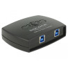 Delock USB 5 Gbps Switch für 2 PC an 1 Gerät