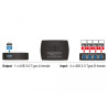 Delock USB 5 Gbps Switch für 4 PC an 1 Gerät