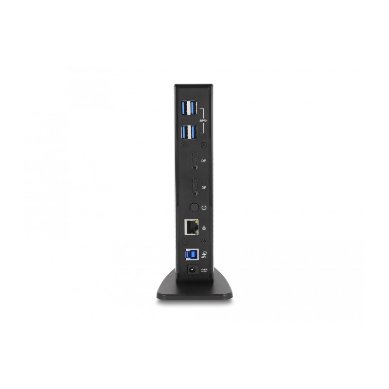 Delock USB Dockingstation Dual DisplayPort 4K / USB 3.2 / LAN / Audio (Displaylink)