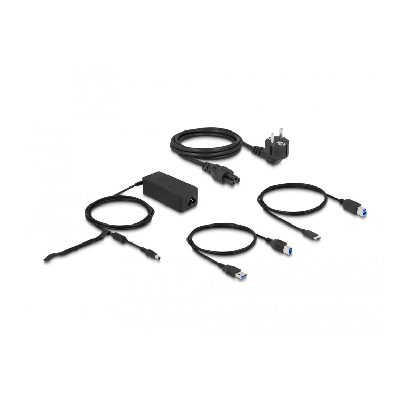 Delock USB Dockingstation Dual DisplayPort 4K / USB 3.2 / LAN / Audio (Displaylink)