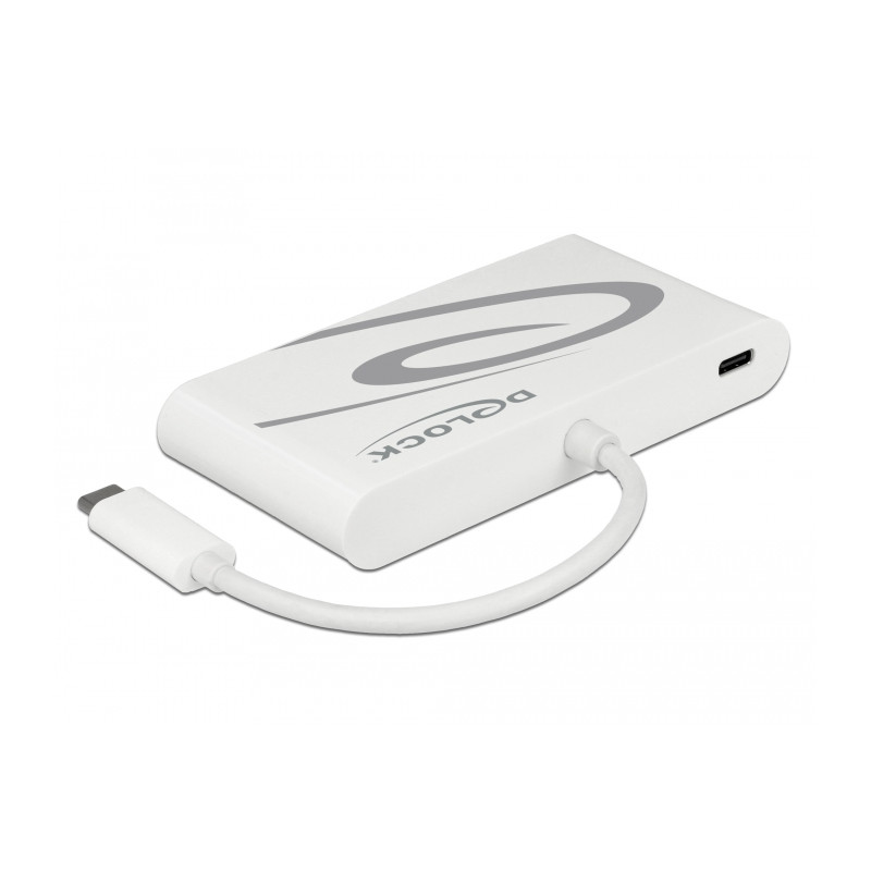 Delock USB Type-C™ 3.1 Dockingstation HDMI 4K 30 Hz + VGA + LAN + USB PD