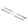 Delock Blitzbinder wiederverwendbar L 310 x B 4,5 mm schwarz 10 Stück